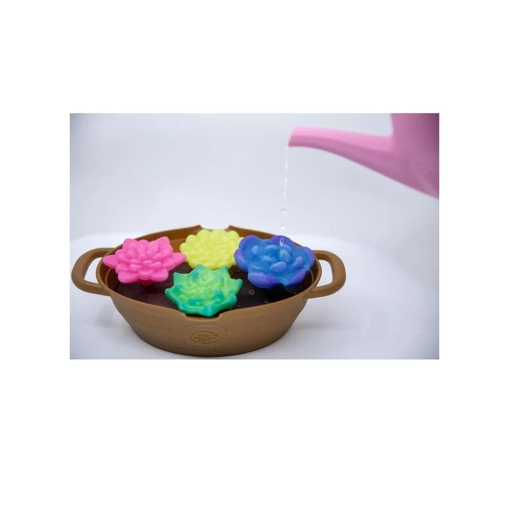 Green Toys Magic Flower Watering Can Activity Toy Set Eco-Friendly Recycled